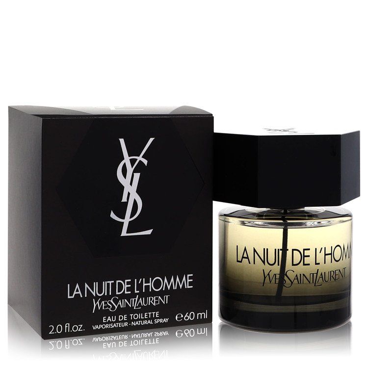Yves Saint Laurent La Nuit De Lhomme Edt Men Black Eau De Toilette